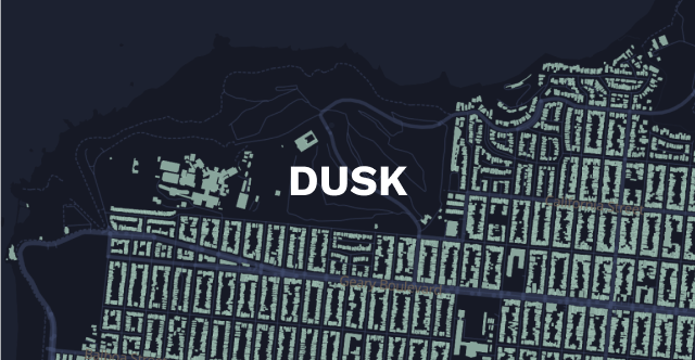 ONEGEO Map Style Dusk